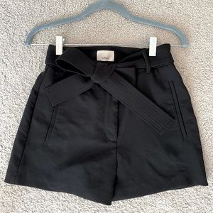 Aritzia Tie-Front High Waisted Short- Size 4